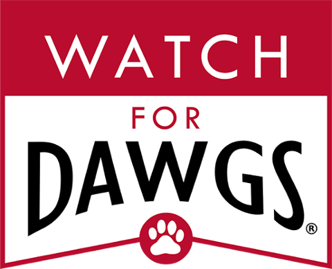 Watch for Dawgs UGA Logo
